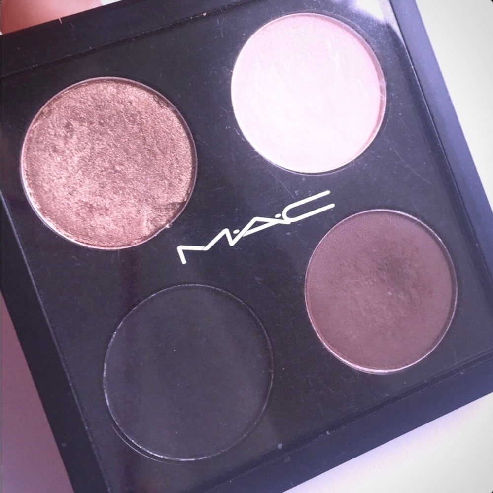 Used MAC Eyeshadow Quad Palette